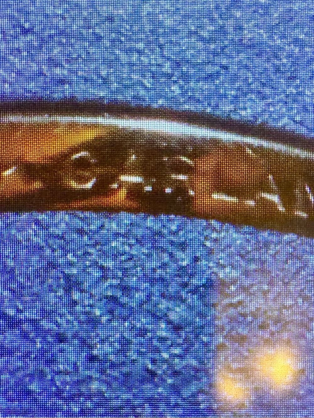 Classic Brushed 14kt Gold Solitaire Ring with Natural Diamond - Picture 5 of 11